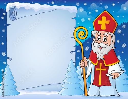 Parchment with Sinterklaas theme 6