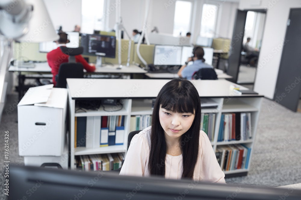 Architect working in office Architect working in office