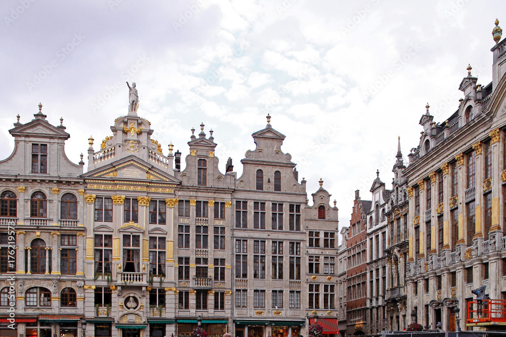 historic guild houses at the grand place