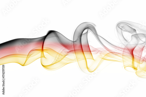 Germany national smoke flag