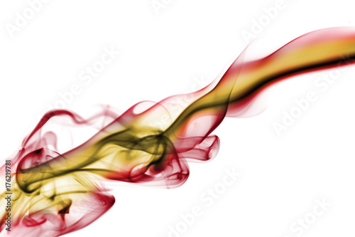 Spain national smoke flag