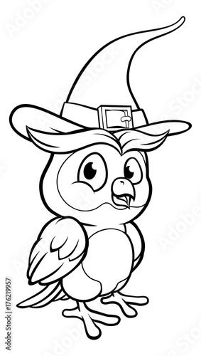 Cartoon Owl Character