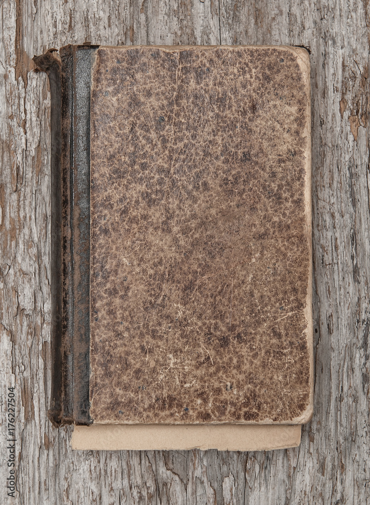 Fototapeta premium Vintage old book on the old wood