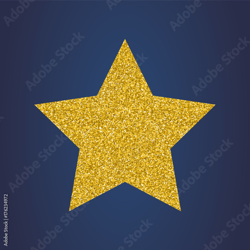 Glitzer Stern