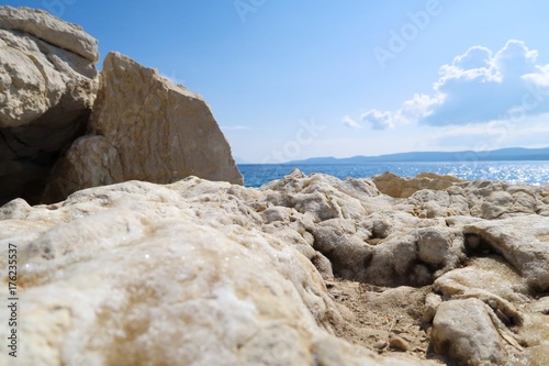 Kroatien Steinstrand