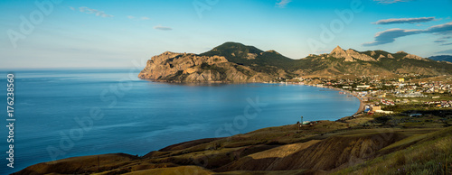Beauty nature landscape Crimea, Koktebel town