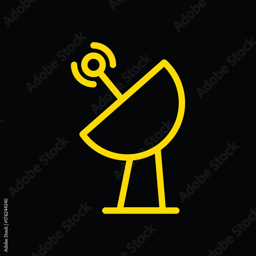 Satellite dish icon