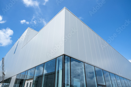 Bild auf Leinwand Factory building warehouse