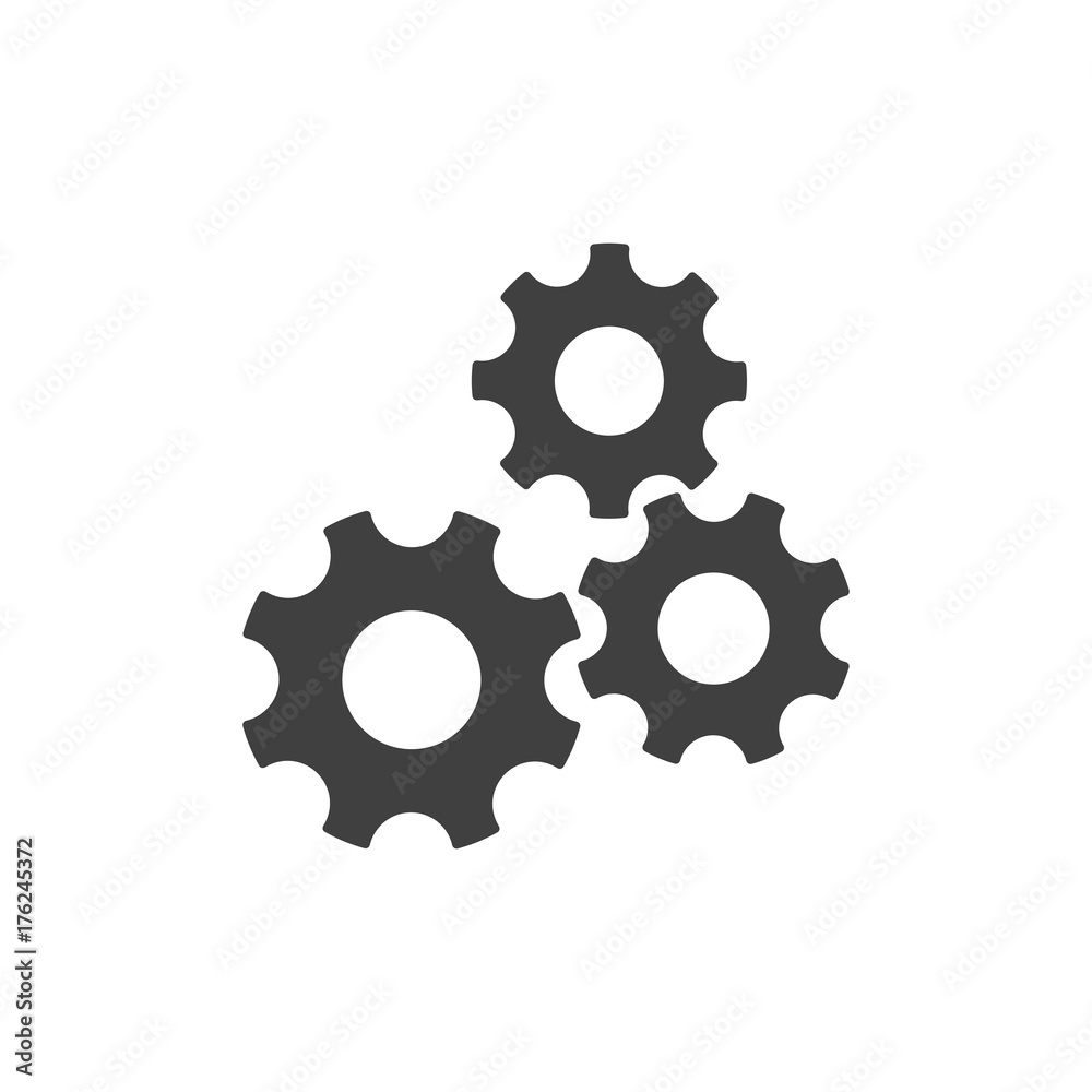 Cogwheel vector icon Cogwheel vector icon