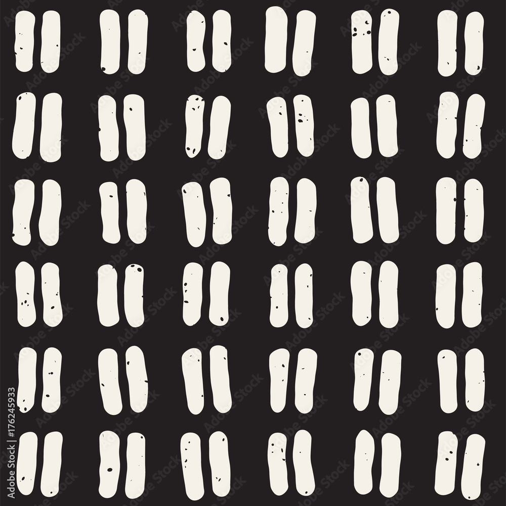 Seamless pattern with hand drawn lines. Abstract background with freehand brush strokes. Black and white texture. Ornament for wrapping paper. Seamless pattern with hand drawn lines. Abstract background with freehand brush strokes. Black and white texture. Ornament for wrapping paper.