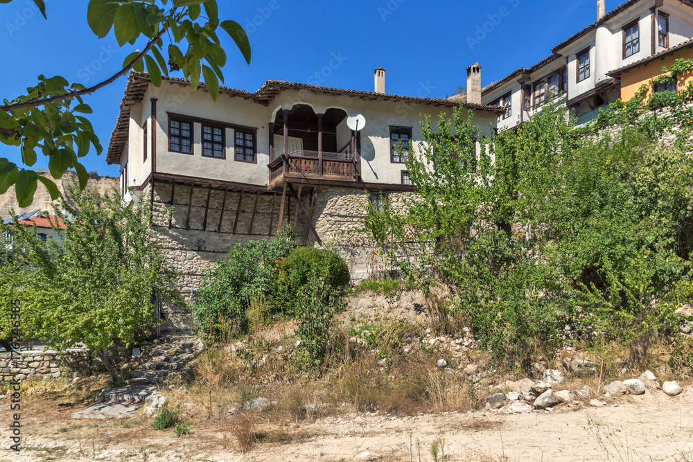 Old houses from the nineteenth century and sand pyramids in town of Melnik, Blagoevgrad region, Bulgaria Old houses from the nineteenth century and sand pyramids in town of Melnik, Blagoevgrad region, Bulgaria
