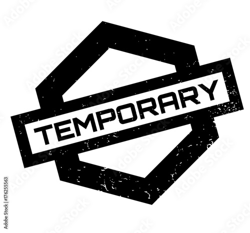 Temporary rubber stamp. Grunge design with dust scratches. Effects can be easily removed for a clean, crisp look. Color is easily changed.