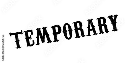 Temporary rubber stamp. Grunge design with dust scratches. Effects can be easily removed for a clean, crisp look. Color is easily changed.