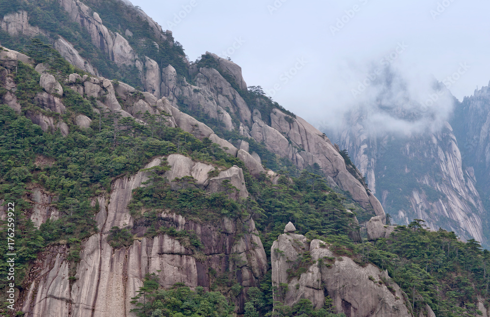 Huangshan Mountain, or Yellow Mountains in Anhui Province, China Huangshan Mountain, or Yellow Mountains in Anhui Province, China
