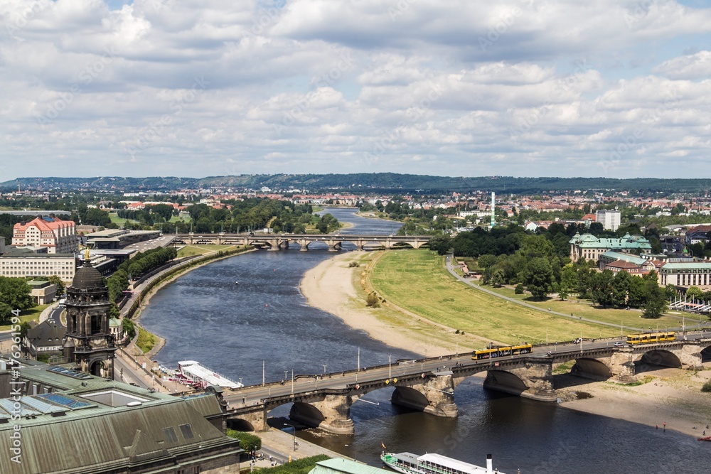 Fototapeta premium Dresden panorama view
