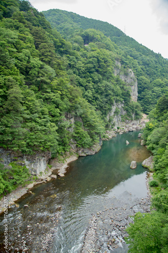 鬼怒川温泉の川