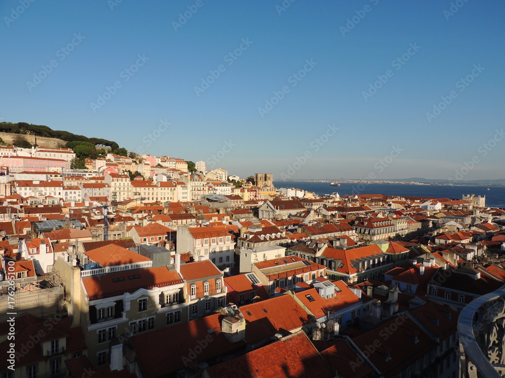 Lisbonne vue panoramique