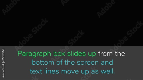 Slide-Up Text for Social Media