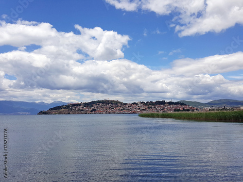 Lake Ohrid landscape Macedonia