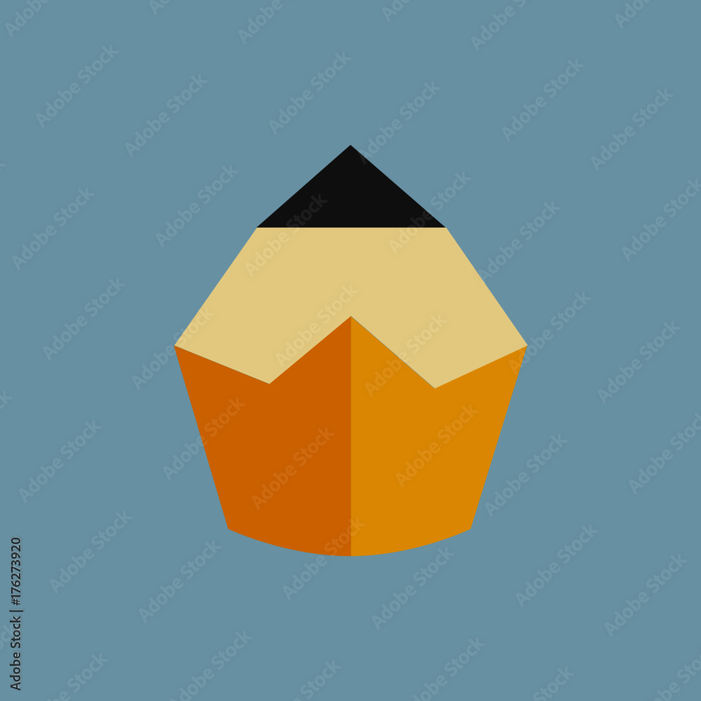 Creative pencil logo/icon design. Vector illustration Creative pencil logo/icon design. Vector illustration