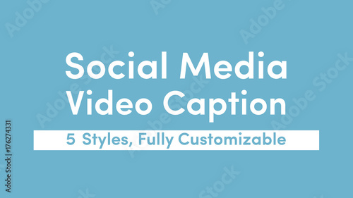 Social Media Video Captions