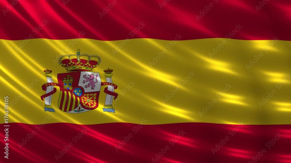 flag spain animation spanish waving streaming banner national flag loop video 4k uhd template flag spain animation spanish waving streaming banner national flag loop video 4k uhd template