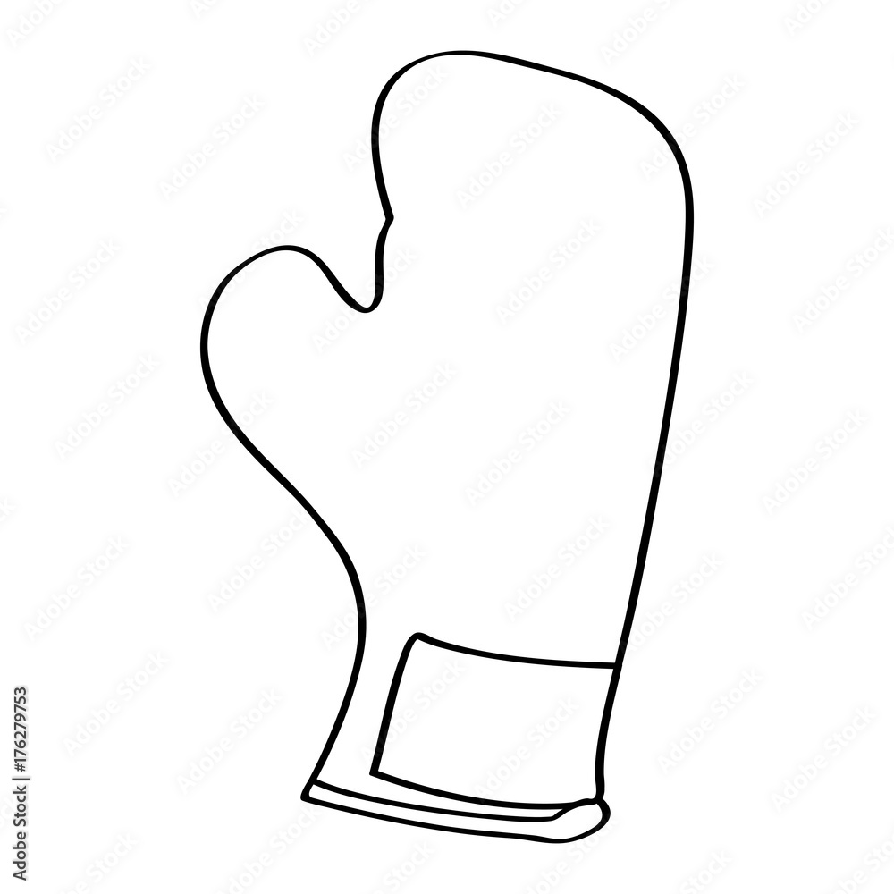 Isolated boxing glove icon on a white background, Vector illustration Isolated boxing glove icon on a white background, Vector illustration