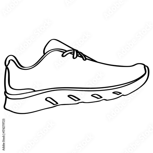 Isolated tennis icon on a white background, Vector illustration