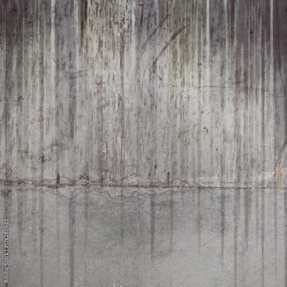 Joint of two concrete slabs, textured background