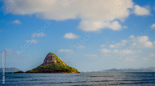 Chinaman's Hat Island in Oahu, Hawaii