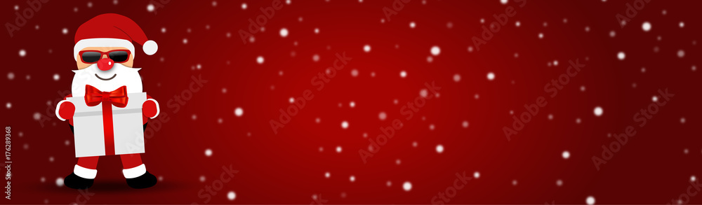 Weihnachtsmann Hintergrund Banner Weihnachtsmann Hintergrund Banner