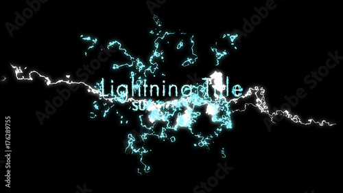 Lightning Effect Titles