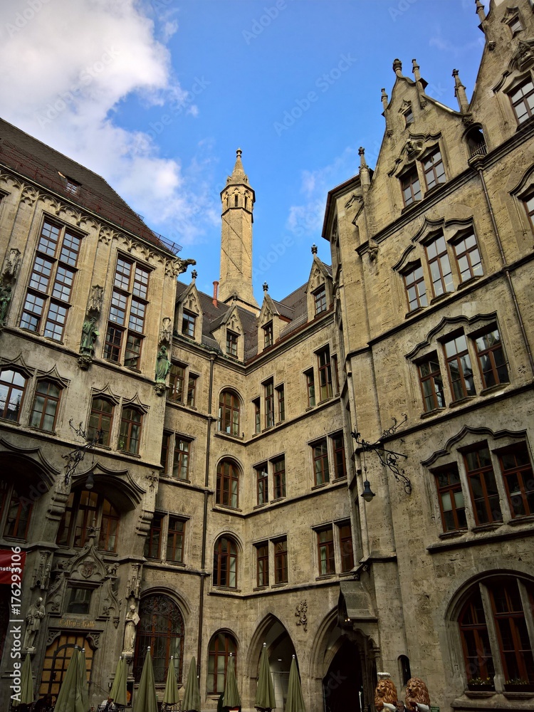 City Hall courtyard - Munich 