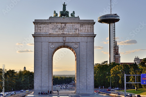 Arco de la Victoria, Madrid, Spain #176294156