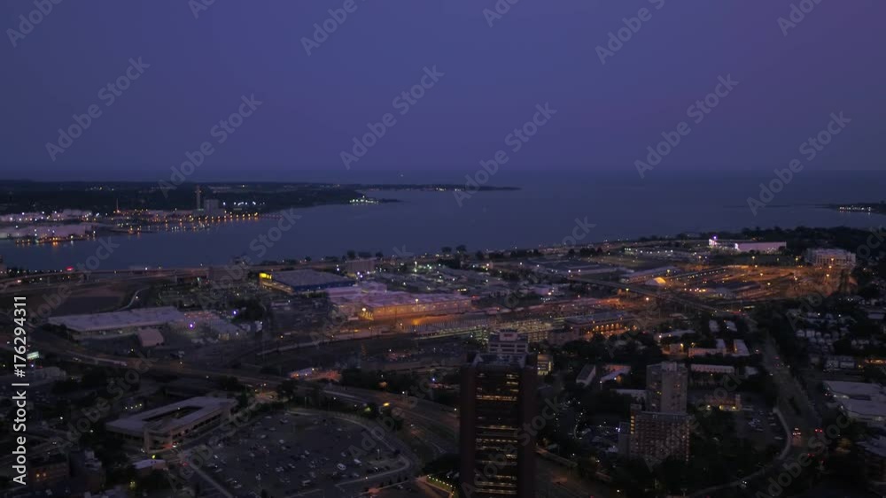 Aerial Connecticut Newhaven July 2017 Night 4K Inspire 2 Aerial Connecticut Newhaven July 2017 Night 4K Inspire 2