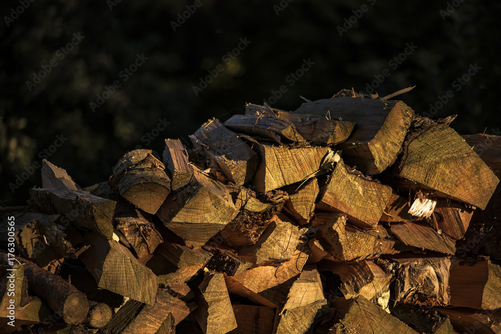 Holzhaufen Holzhaufen