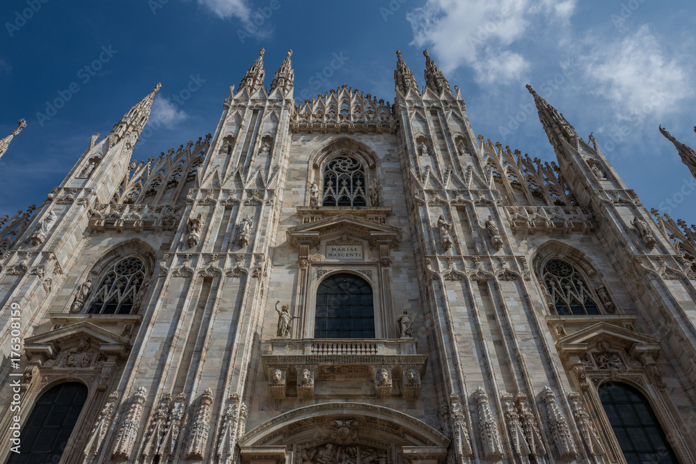 Front of Milan Cathedral