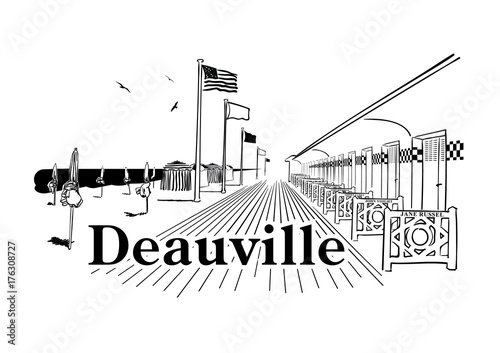 Les planches de Deauville