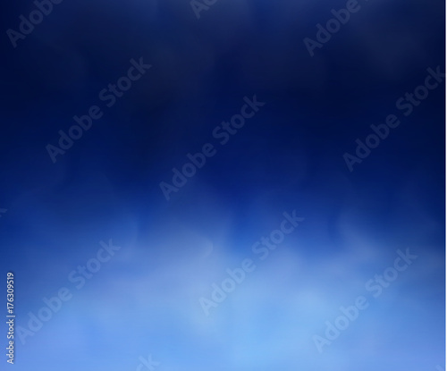 backgrounds abstract blue vector cloud and smoke abstract composition copy space illustration