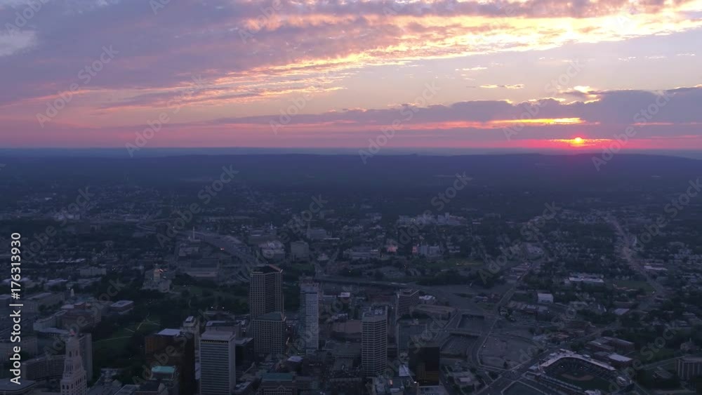 Aerial Connecticut Hartford July 2017 Sunset 4K Inspire 2 Aerial Connecticut Hartford July 2017 Sunset 4K Inspire 2