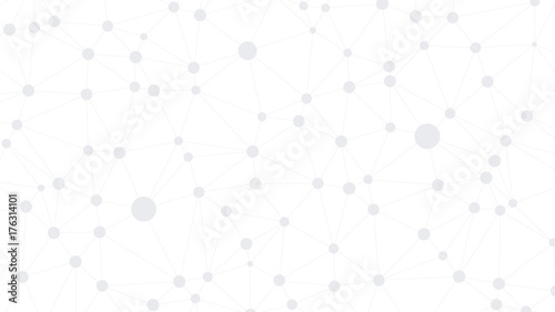 Social Media Circles with person icon. Network connections Illustration. Business illustraion