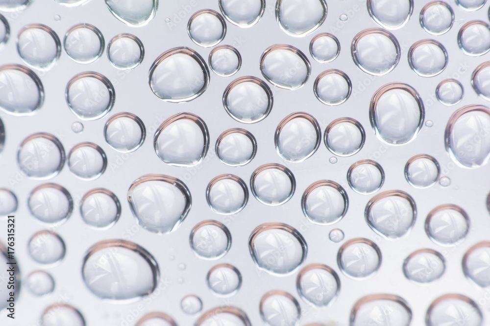 close up water drop on plastic bottle close up water drop on plastic bottle