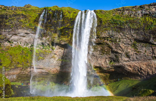 The most famoust Icelandic waterfall - Seljalandsfoss © Mariana Ianovska