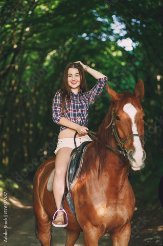 girl with horse