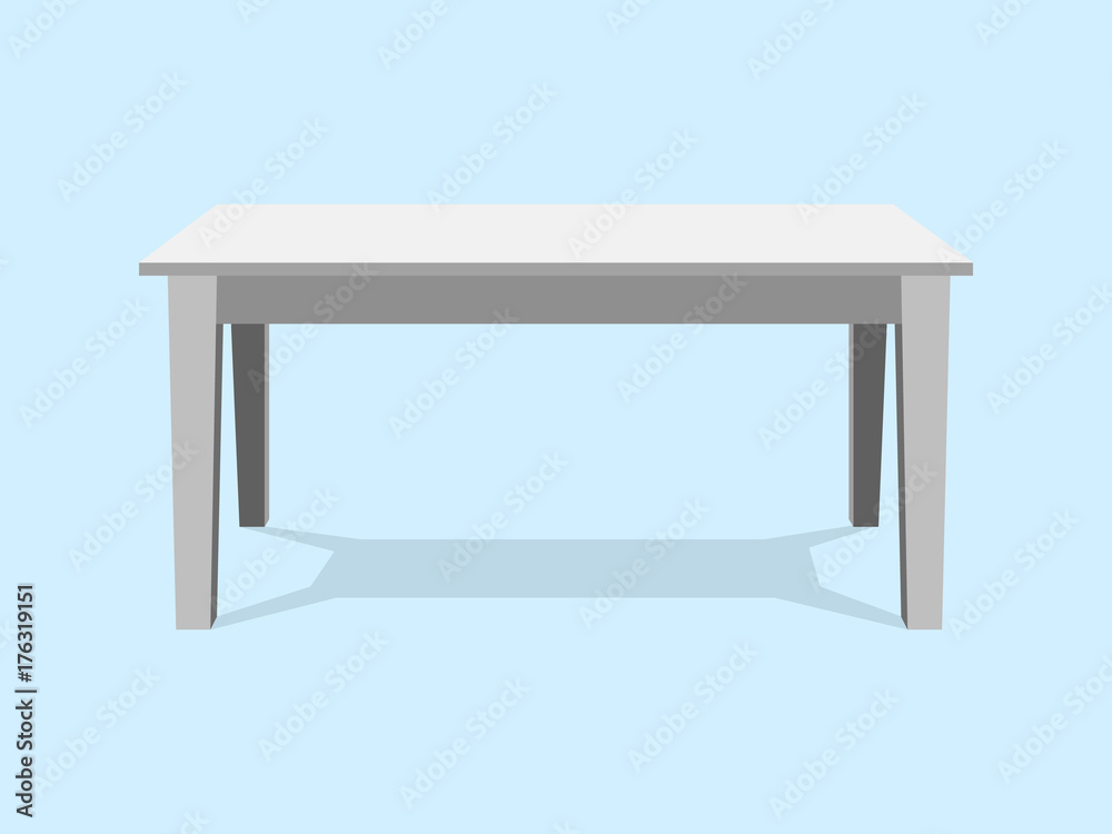 White Table Platform Stand. Template for Object Presentation.Vector Illustration EPS White Table Platform Stand. Template for Object Presentation.Vector Illustration EPS