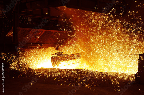 molten steel production