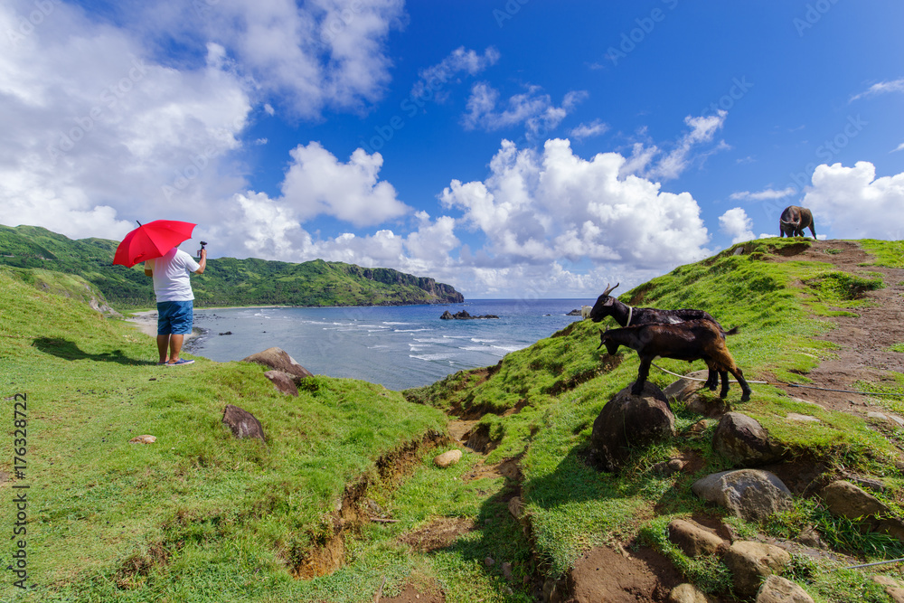 Fototapeta premium Imnajbu Old Naval Base Alapad, Batan Island , Batanes