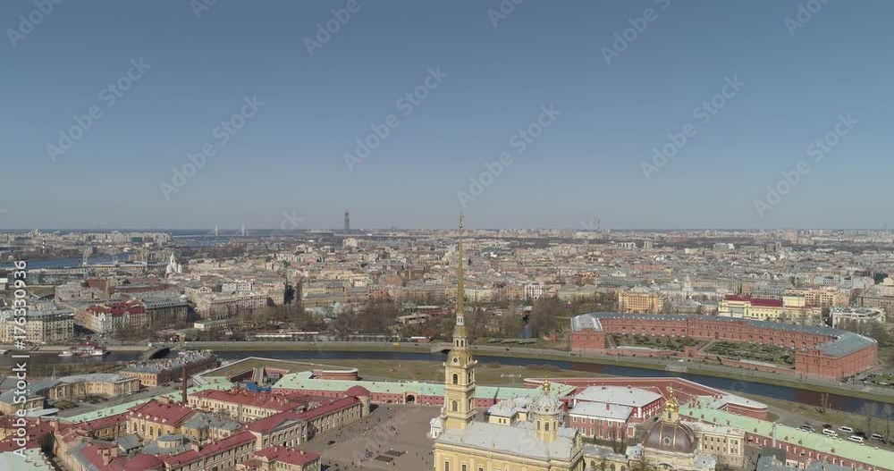 The Peter and Paul Fortress, Saint Petersburg The Peter and Paul Fortress, Saint Petersburg