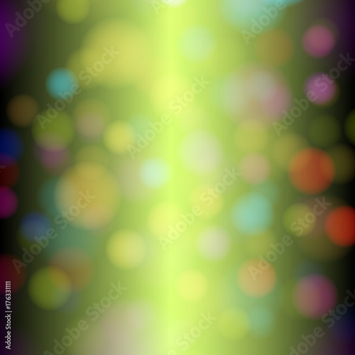 Abstract background with multicolored dots. Vector