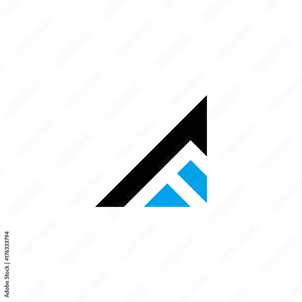 triangle letter f logo triangle letter f logo